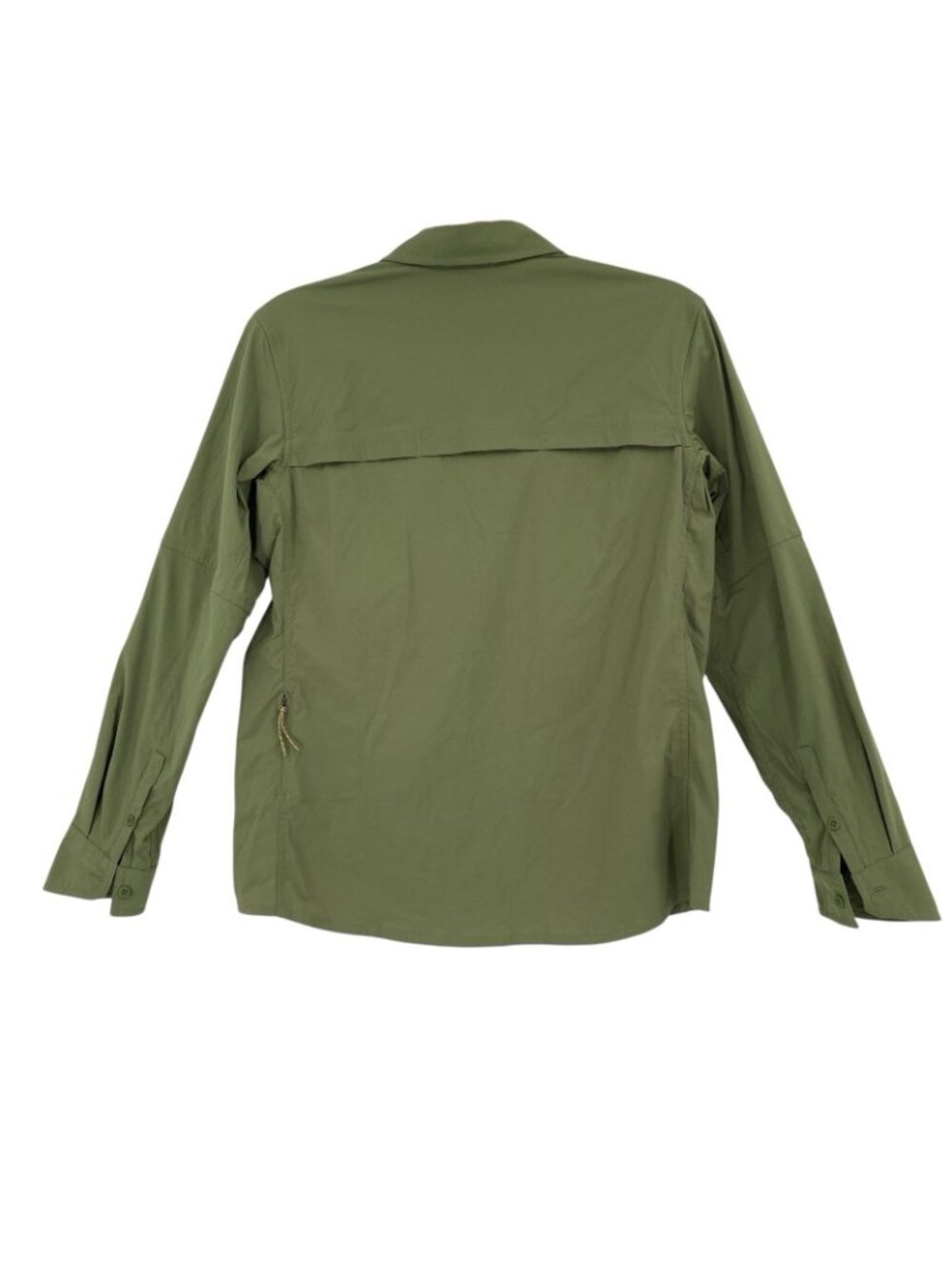 REI Co-op Womens Small Green Sahara Button Up Long Sleeve Outdoor Vented Shirt - Picture 2 of 12